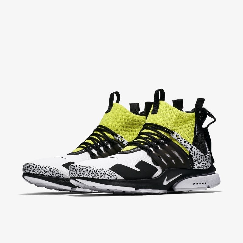 ACRONYM x Nike Air Presto Mid Dynamic Yellow AH7832 100 Grailify